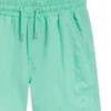 Badeshorts für Kinder mit kontrastierendem Logo-Print