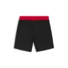 Badeshorts für Kinder mit kontrastierendem Logo-Print