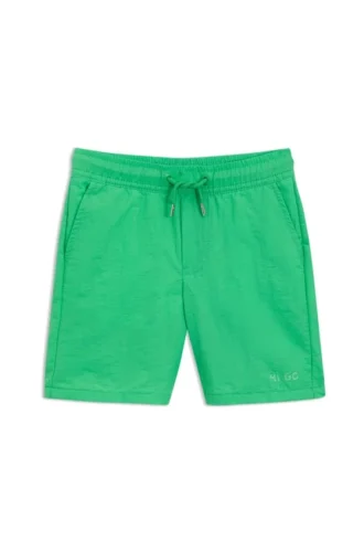 Badeshorts für Kinder mit Logo-Print