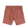 Badeshorts für Kinder mit Monogramm-Print