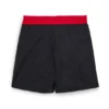 Badeshorts für Kinder mit vertikalem Logo-Print