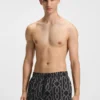 Badeshorts mit Allover-Print