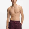 Badeshorts mit Allover-Print
