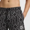 Badeshorts mit Allover-Print