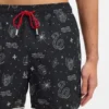 Badeshorts mit Allover-Print