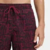 Badeshorts mit Allover-Print