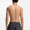 Badeshorts mit Allover-Print