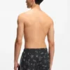 Badeshorts mit Allover-Print