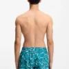 Badeshorts mit Allover-Print
