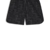 Badeshorts mit Allover-Print