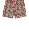 Badeshorts mit Allover-Print