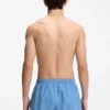 Badeshorts mit durchgehenden, übereinanderliegenden Logos