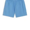 Badeshorts mit durchgehenden, übereinanderliegenden Logos