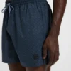 Badeshorts mit Logo-Applikation und Monogramm-Print im Degradé-Look