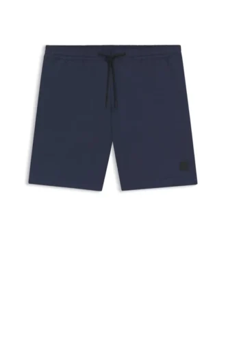 Badeshorts mit Logo-Applikation und packbarer Konstruktion