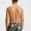 Badeshorts mit Logo-Detail und Blumenprint Badeshorts mit Logo-Detail und Blumenprint
