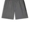 Badeshorts mit Logo und Streifen