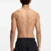 Badeshorts mit metallischem Split-Logo