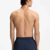 Badeshorts mit wiederkehrenden Logos