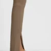 Ballerina-Pumps mit Fersenriemen aus Leder