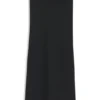 Bandeau-Kleid aus Stretch-Crêpe mit integriertem Korsett