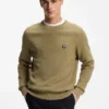 Baumwoll-Pullover mit Double-B-Monogramm