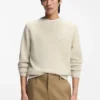 Baumwoll-Pullover mit Double-B-Monogramm