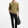 Baumwoll-Pullover mit Double-B-Monogramm