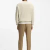 Baumwoll-Pullover mit Double-B-Monogramm