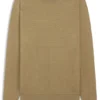 Baumwoll-Pullover mit gestrickter Struktur