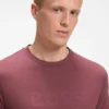 Baumwoll-T-Shirt in Regular-Fit mit modernem Logo