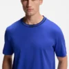 Baumwoll-T-Shirt mit Logo und Rundhalsausschnitt