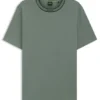 Baumwoll-T-Shirt mit Logo und Rundhalsausschnitt