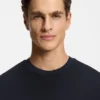 Baumwoll-T-Shirt mit Logo und Streifen Baumwoll-T-Shirt mit Logo und Streifen