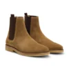 BECKHAM x BOSS Chelsea-Stiefel aus Wildleder