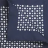 BECKHAM x BOSS Einstecktuch aus bedruckter Seide