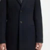 BECKHAM x BOSS eleganter Mantel aus Schurwolle und Kaschmir