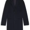 BECKHAM x BOSS eleganter Mantel aus Schurwolle und Kaschmir