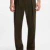 BECKHAM x BOSS Hose aus Baumwolle mit feinem Muster BECKHAM x BOSS Hose aus Baumwolle mit feinem Muster