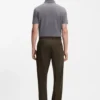 BECKHAM x BOSS Hose aus Baumwolle mit feinem Muster BECKHAM x BOSS Hose aus Baumwolle mit feinem Muster