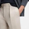 BECKHAM x BOSS Hose aus Baumwolle mit feinem Muster BECKHAM x BOSS Hose aus Baumwolle mit feinem Muster