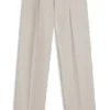 BECKHAM x BOSS Hose aus Baumwolle mit feinem Muster BECKHAM x BOSS Hose aus Baumwolle mit feinem Muster