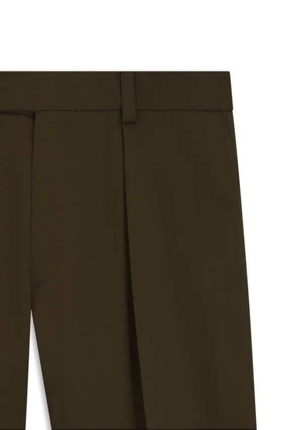 BECKHAM x BOSS Hose aus Baumwolle mit feinem Muster BECKHAM x BOSS Hose aus Baumwolle mit feinem Muster