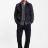 BECKHAM x BOSS Jacke mit Reißverschluss aus Wolle und Kaschmir