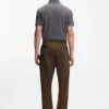 BECKHAM x BOSS Poloshirt aus Baumwolle und Seide