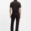 BECKHAM x BOSS Poloshirt aus Baumwolle und Seide