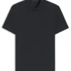 BECKHAM x BOSS Poloshirt aus Baumwolle und Seide BECKHAM x BOSS Poloshirt aus Baumwolle und Seide