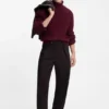 BECKHAM x BOSS Pullover aus Wolle und Kaschmir mit Zopfmuster