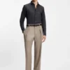 BECKHAM x BOSS Regular-Fit-Hemd aus Leinen