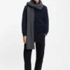 BECKHAM x BOSS Schal aus Schurwolle und Kaschmir